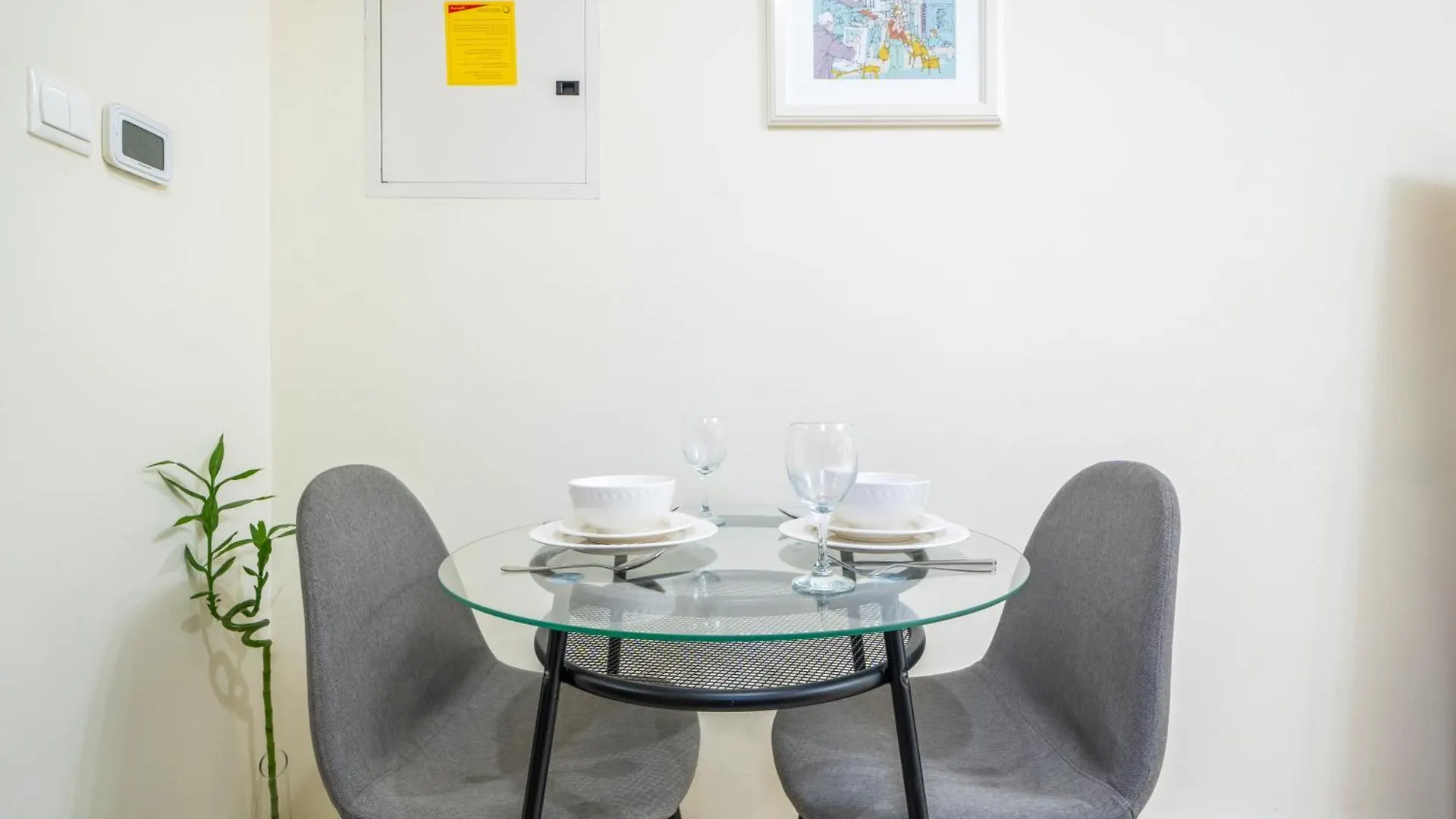 Apartment Chic Studio With Pool & Gym Near Burj Khalifa & Dubai Mall